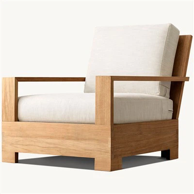 كراسي حديقة خشبية مريحة