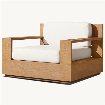 كراسي استرخاء خارجية من خشب الساج